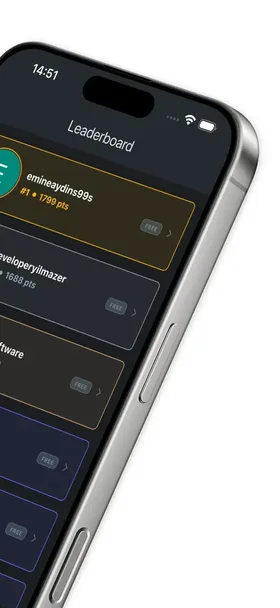 Liderlik tablosu detay